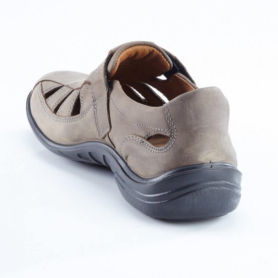 Aircomfort Klettsandale, taupe 47 | Taupe