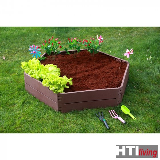 Hochbeet sechseckig erweiterbar in Höhe Nessa 