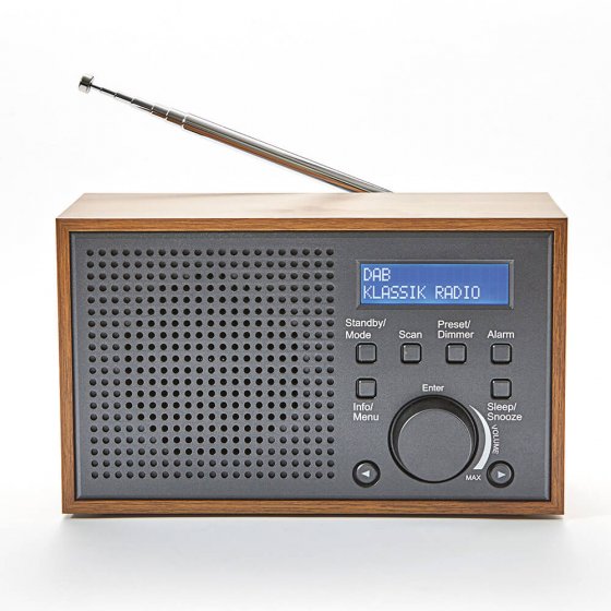 DAB+ Retro-Kompaktradio 