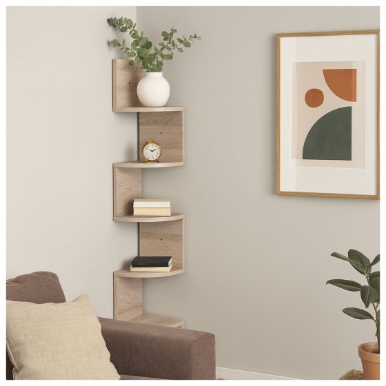 Wandregal 5 Fächer Lisa Sonoma 