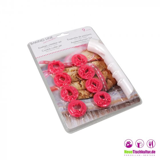 Ausstechformenset 9-teilig 