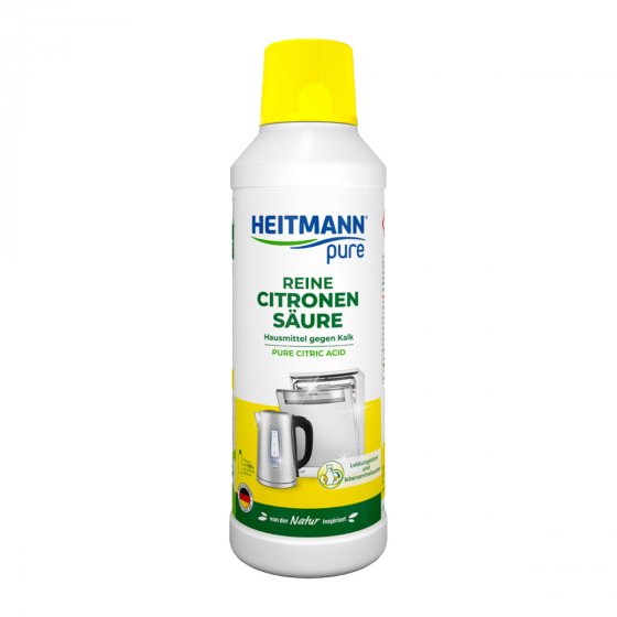 Heitmann pure Reine Citronensäure gegen Kalk lebensmittelsauber 500ml 