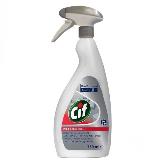 Cif Professional Badreiniger 2in1 mit Anti Kalk wirkung 750 ml 