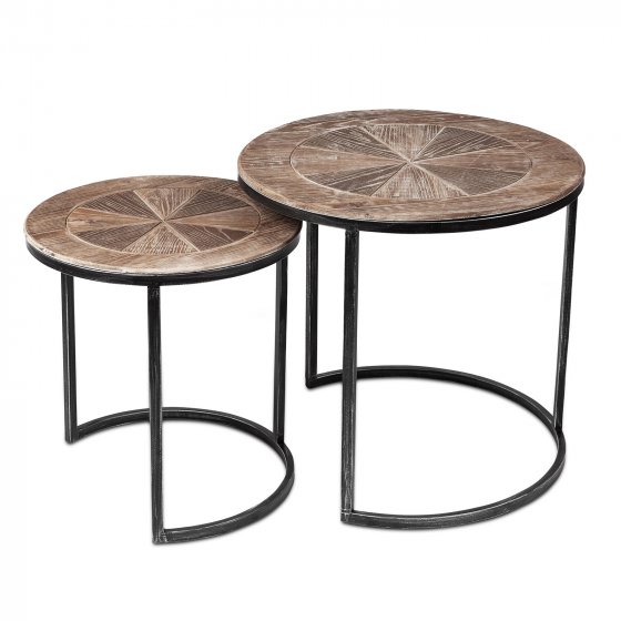 Beistelltisch 2er Set Couchtisch 