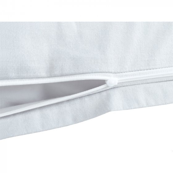 Kissenhülle 2er Set 80 x 80 cm Silber