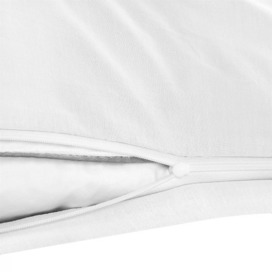 Kissenhülle 2er Set 80 x 80 cm Weiss