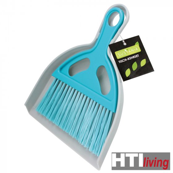 Tisch-Kehrset türkis 