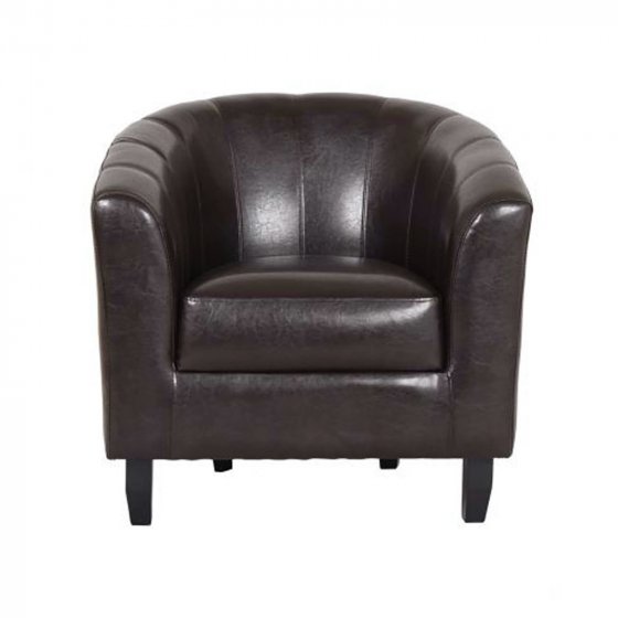 Eleganter Cocktailsessel in Kunstleder Komfortabel und stilvoll 