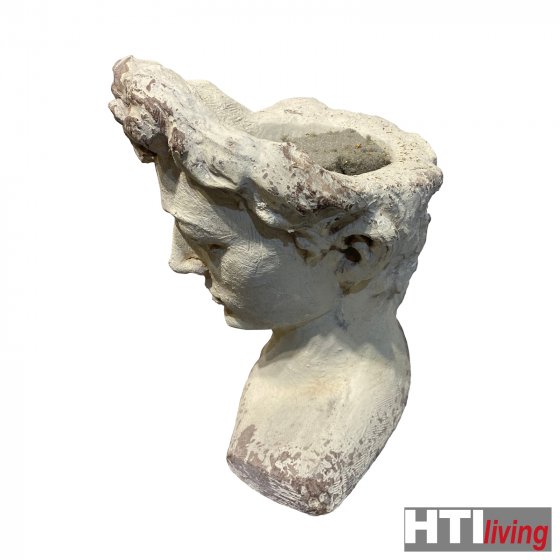 Pflanzgefäß Apollon Büste Hermes 