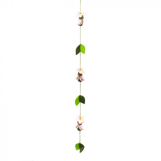 Dekogirlande Blumenkinder