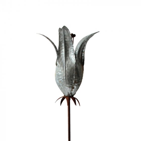 Blumenstecker Rostoptik Blüte Celia 