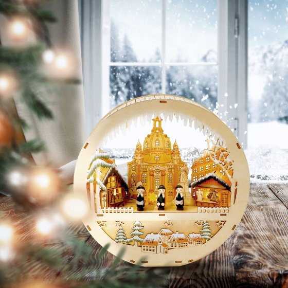 Lichterbogen LED Dresden Sternensinger 