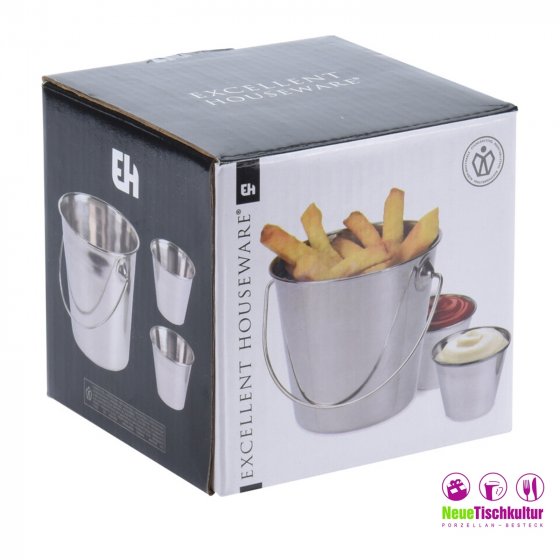 Schalen-Set, 3-teilig Edelstahl 