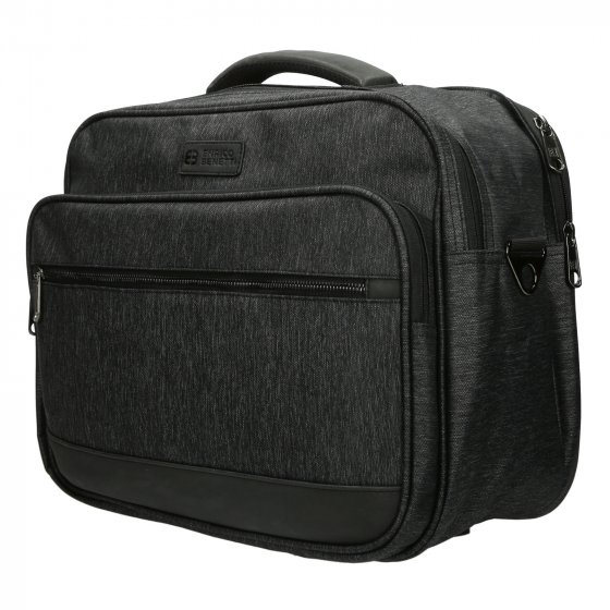 Umhängetasche Reportertasche Schwarz