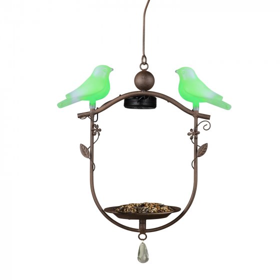 Vogelfutterstation mit LED Beleuchtung 