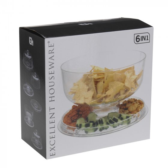 Servierschale mit 6 Funktionen 