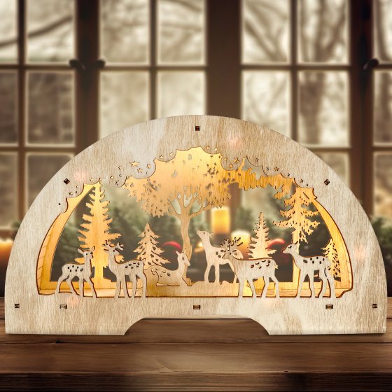 Leuchtbogen Rehfamilie 