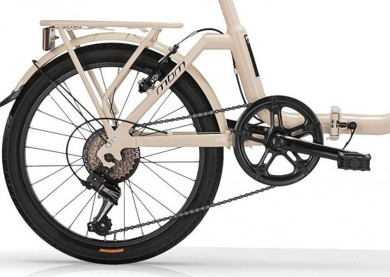 Klapprad 20 Zoll KANGAROO creme 