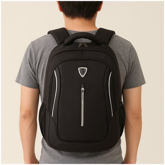 Robuster Freizeitrucksack mit Laptopfach 21 Liter Komfortabel, vielseitig und organisiert 