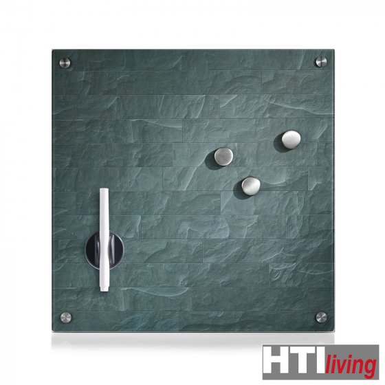 Memoboard aus Glas Stonewall 