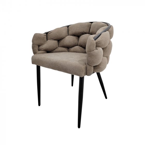 Stuhl Alsen Schwarz Braun 