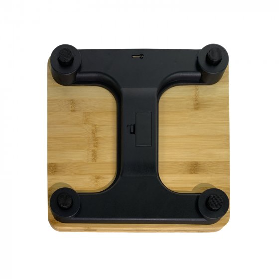 Digitale Personenwaage aus Bambus Elegant, Präzise und Nachhaltig 