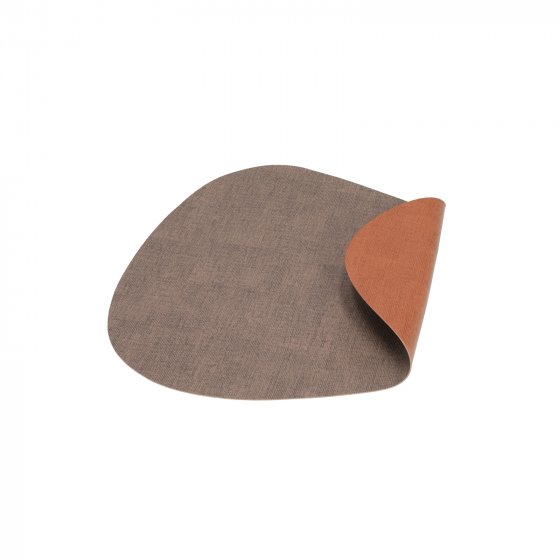 Tischset 4-teilig Cognac / Braun