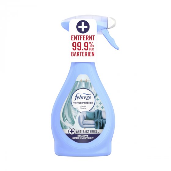 Febreze Textilerfrischer Antibakteriell Frische Wäsche Packung 500ml 