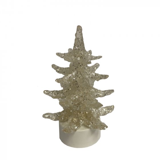 Funkelnder Weihnachtsbaum klein mit toller Beleuchtung 