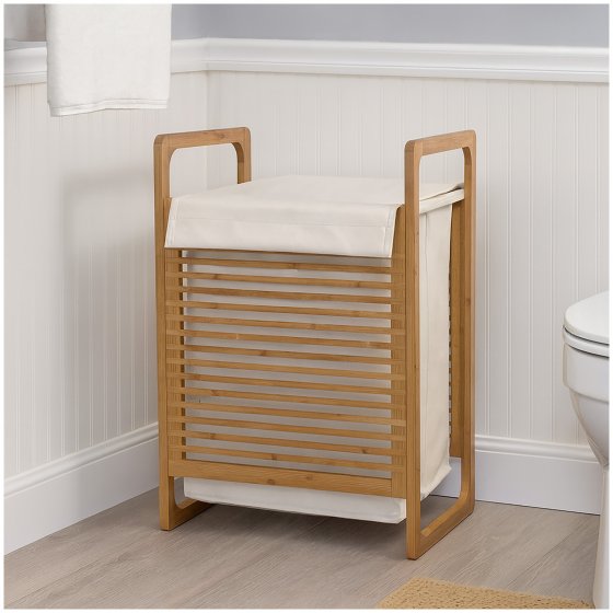 Wäschetruhe Bambus 