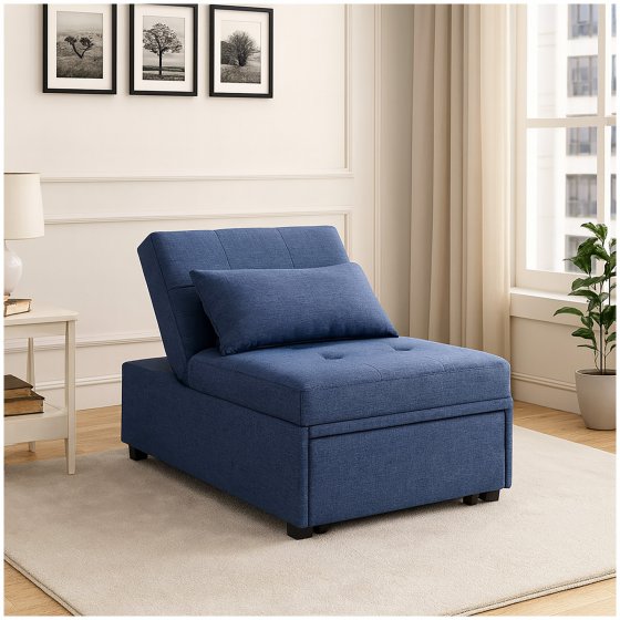 Schlafsessel Magarete Blau 