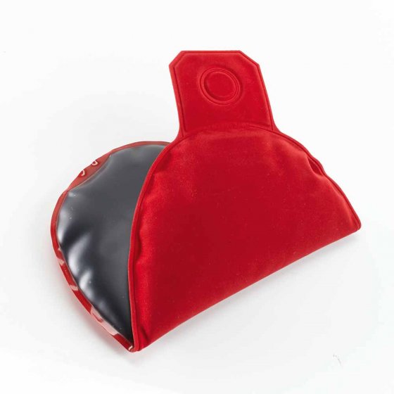 Velours-Moorkissen-Wärmflasche 