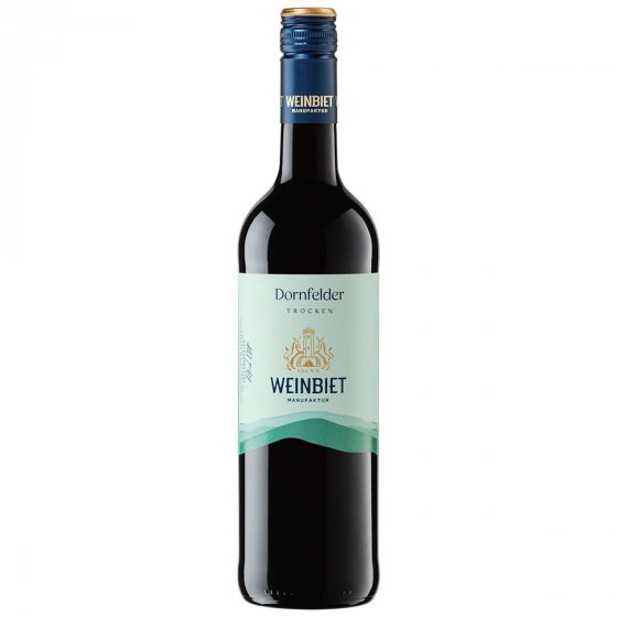 Weinbiet Manufaktur Dornfelder Rotwein trocken frucht betont 750ml 