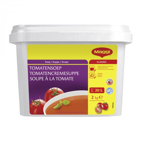Maggi Classic Tomaten Creme Suppe Großpackung für Gastro 2000g 