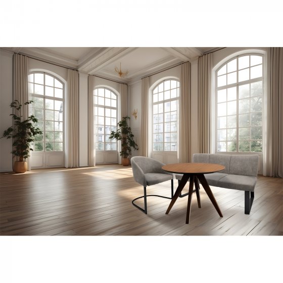 Stuhl Vemal Grau 2er-Set 