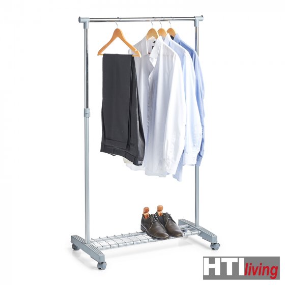 Rollkleiderständer Metall, Kunststoff 