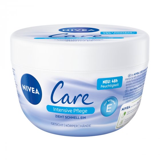 Nivea Creme Care Intensive Pflege Körper und Gesicht 200ml 4er Pack 