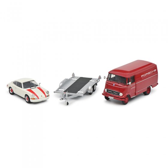 Mercedes Benz L319 mit Anhänger 