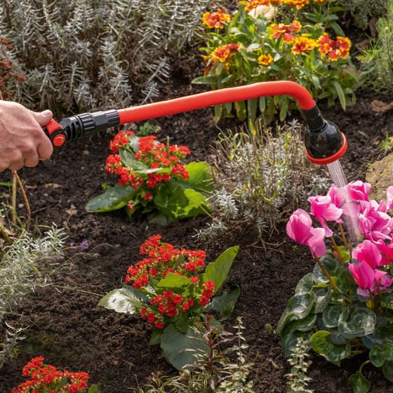 Flexibler Gartenschlauchaufsatz 