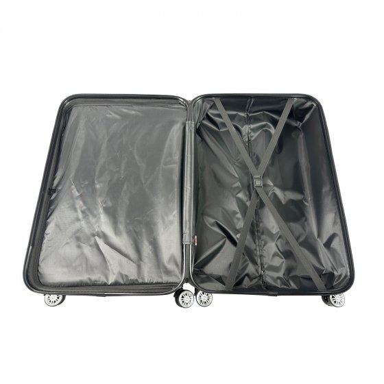Kofferset 2-teilig High Level Silber