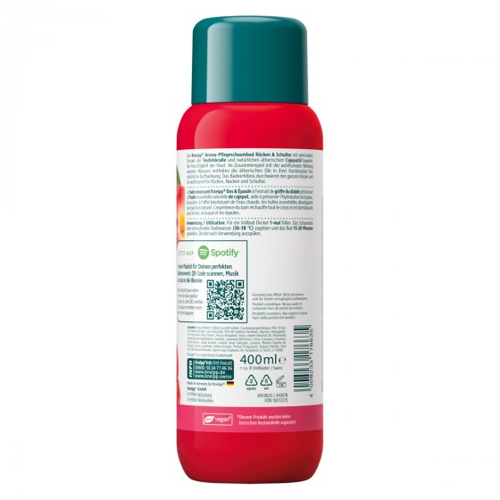 Kneipp Aroma Pflegeschaumbad Rücken und Schulter 400ml 