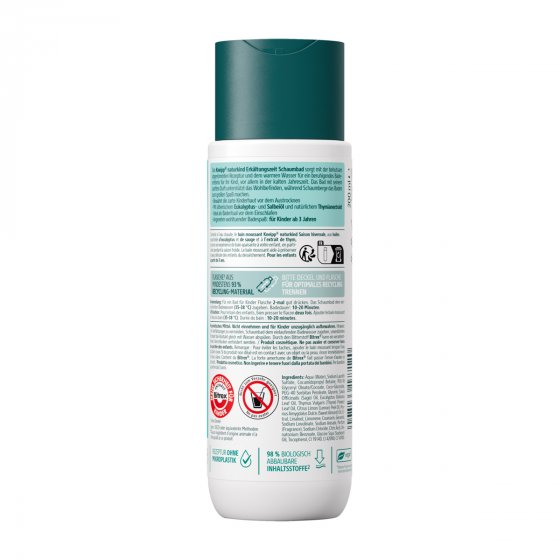 Kneipp Naturkind Erkältungszeit Schaumbad milde Pflegeformel 200ml 