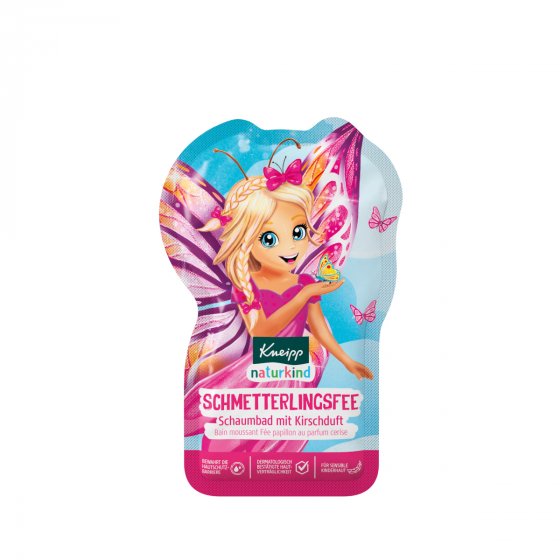 Kneipp Naturkind Schmetterlingsfee Schaumbad mit Kirschduft 40 ml 