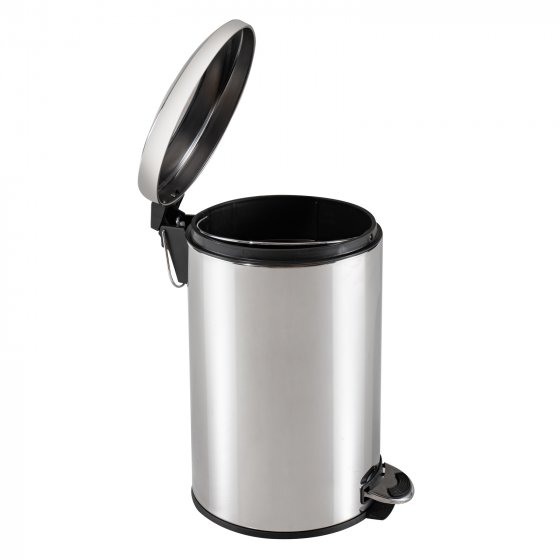 Mülleimer 12 Liter Silber Jannik 