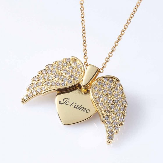 Halskette mit Herz-Medaillon