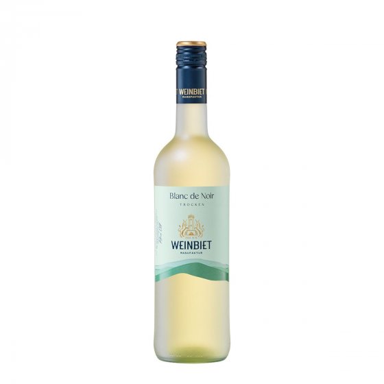 Weinbiet Manufaktur Blanc de Noir Weißwein trocken feine Note 750ml 