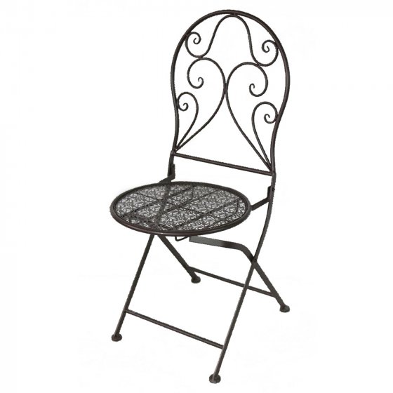 Gartenstuhl 2er-Set Lani Braun 