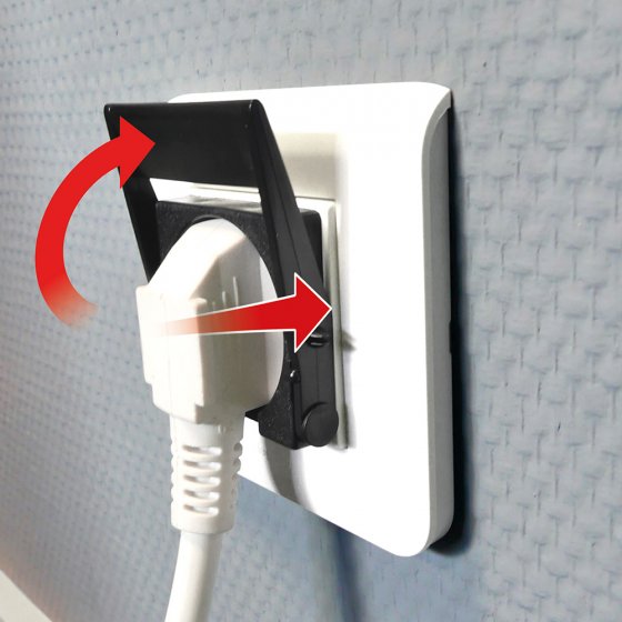 Zughilfe für Netzstecker 