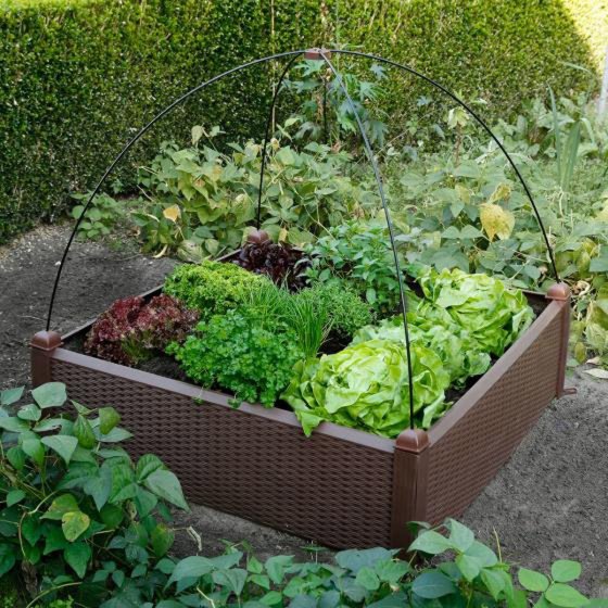 Hochbeet mit Rankhilfe Nessa