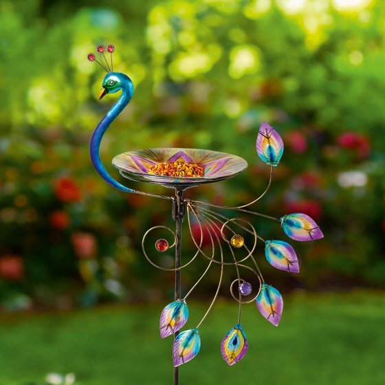 Vogeltränke „Pfau“ 